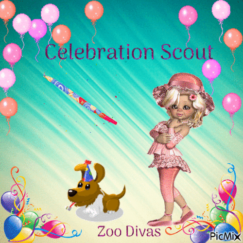 Celebration Scout - 無料のアニメーション GIF