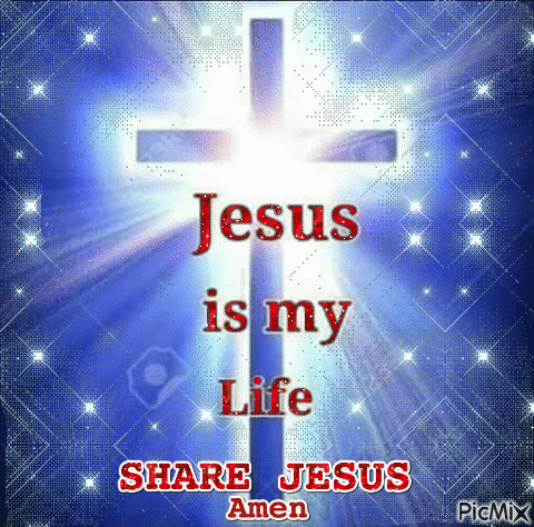 Jesus is my Life - Free animated GIF