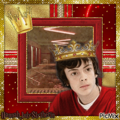 {♠}King Skandar in Red & Gold{♠} - Nemokamas animacinis gif