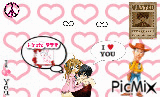 Hiroto i ♥ you - Darmowy animowany GIF