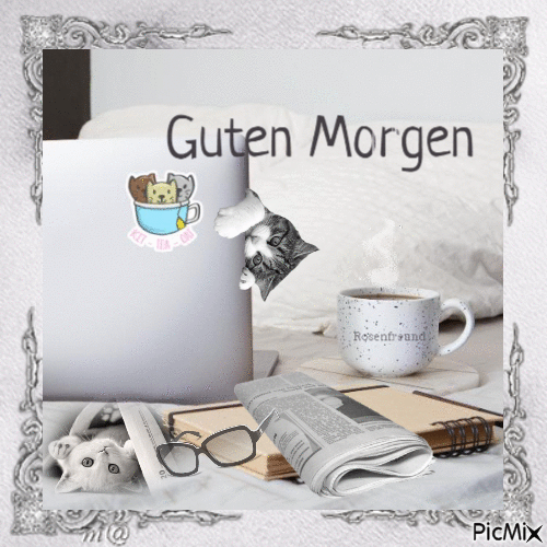 Guten Morgen - Бесплатный анимированный гифка