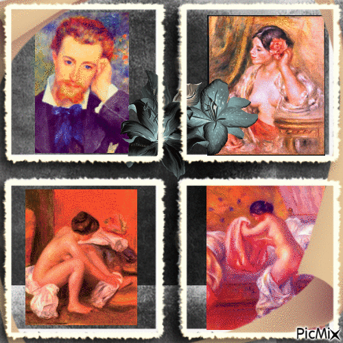 Pierre-Auguste Renoir - GIF animate gratis