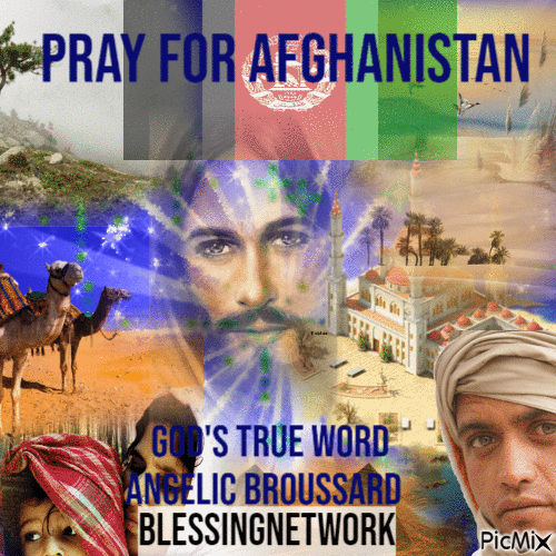 Pray For Afghanistan - GIF animate gratis