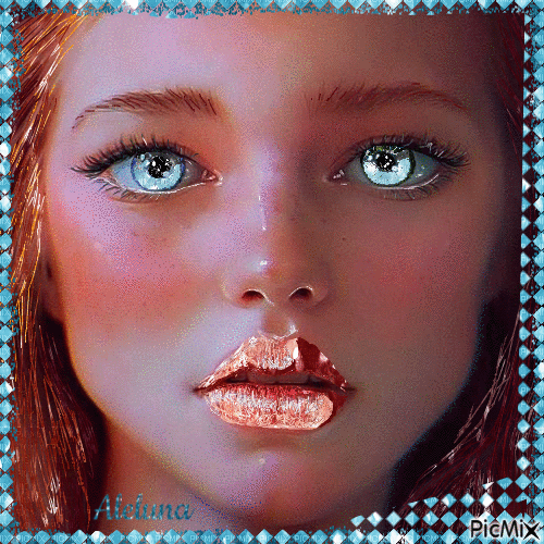 Gli splendidi occhi di Michela - Besplatni animirani GIF