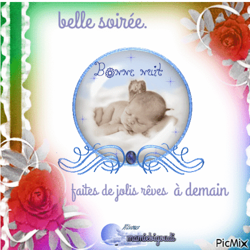 belle et douce soirée - Бесплатный анимированный гифка