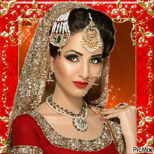 Lady India5 - Free animated GIF