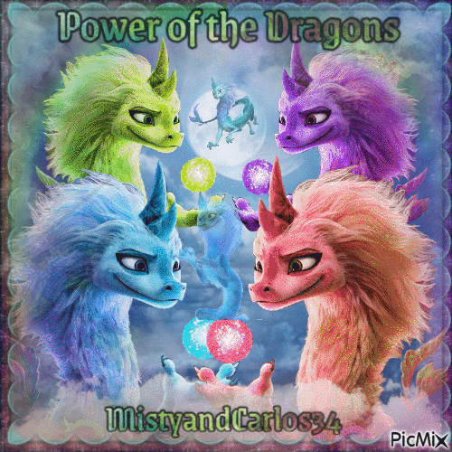 Power of the Dragon - Nemokamas animacinis gif