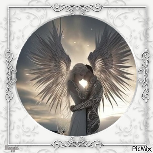 angel love - ücretsiz png