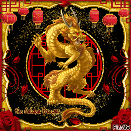 Golden Dragon-RM-03-17-23 - 免费动画 GIF