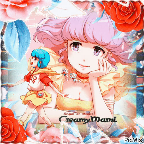 Magical angel Creamy Mami - 免费动画 GIF