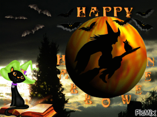 Halloween - Бесплатный анимированный гифка