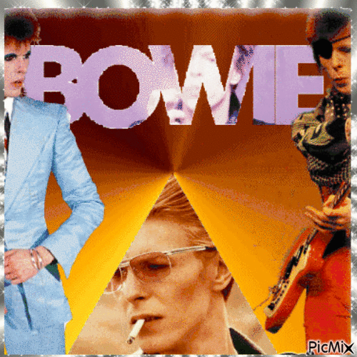 David Bowie - Бесплатный анимированный гифка