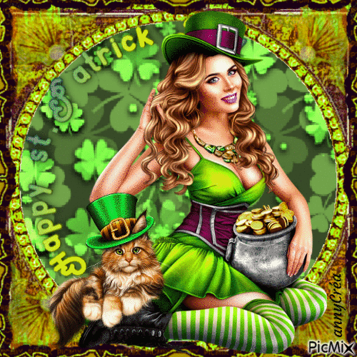 St-Patrick'Day - Бесплатный анимированный гифка