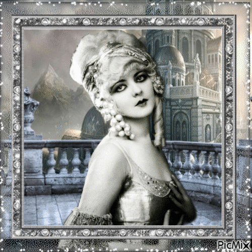 VICTORIAN LADY - Free animated GIF