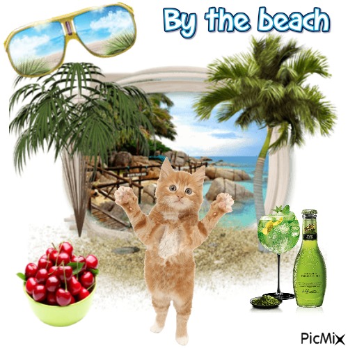 By The Beach - png gratis