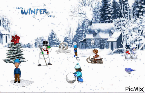 Winter - Gratis animeret GIF