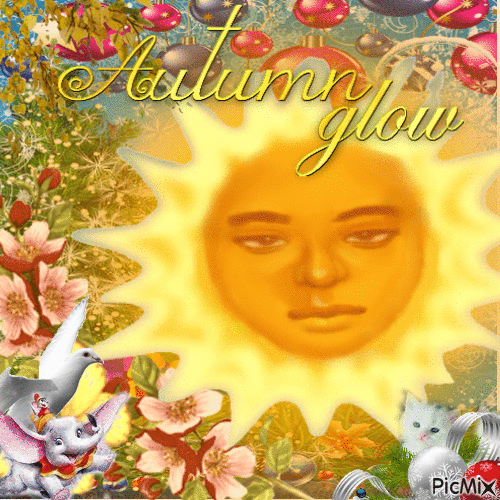 jasmine sun baby autumn glow - Nemokamas animacinis gif