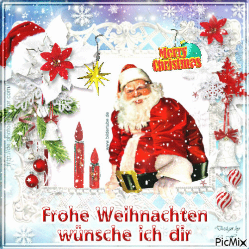 Weihnachtsgruß - Free animated GIF