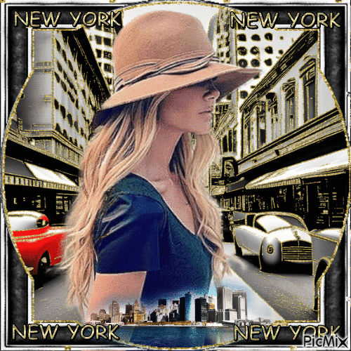NEW YORK - Zdarma animovaný GIF