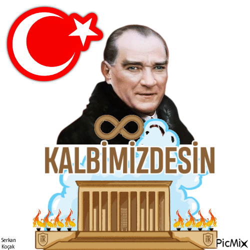 Atatürk - Darmowy animowany GIF