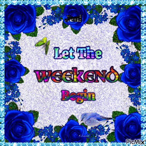 Let the weekend begin - 免费动画 GIF
