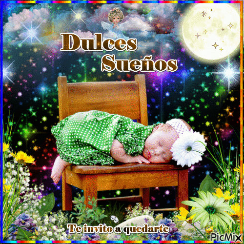 Dulces Sueños - Бесплатный анимированный гифка