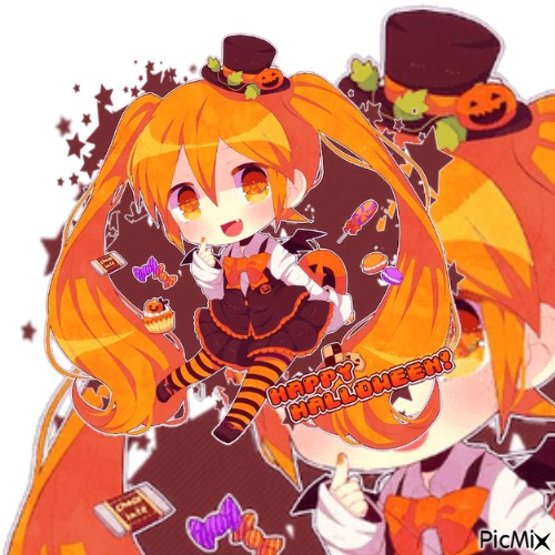 Halloween anime - 免费PNG