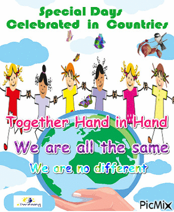 Special Days Celebrated in Countries - GIF animado gratis