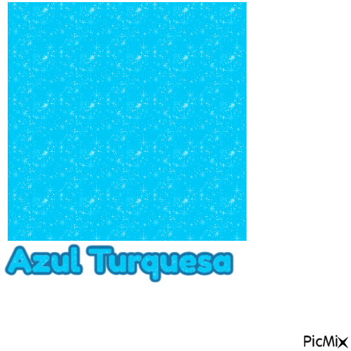 azul turqueza - GIF animé gratuit
