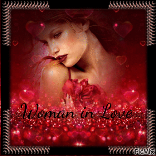 Woman in Love - Безплатен анимиран GIF