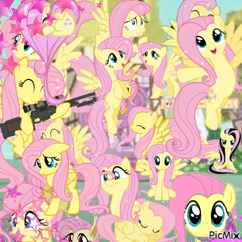 fluttershy!! - Free animated GIF