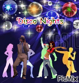 Disco Nights - GIF animasi gratis