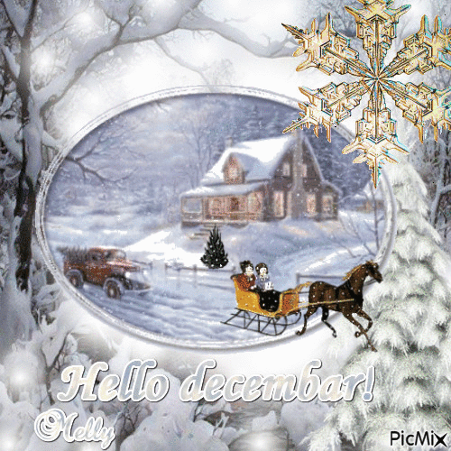 Hello december! - Gratis geanimeerde GIF