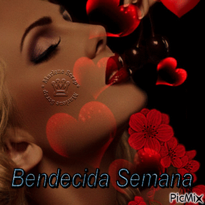 BENDECIDA SEMANA - 免费动画 GIF