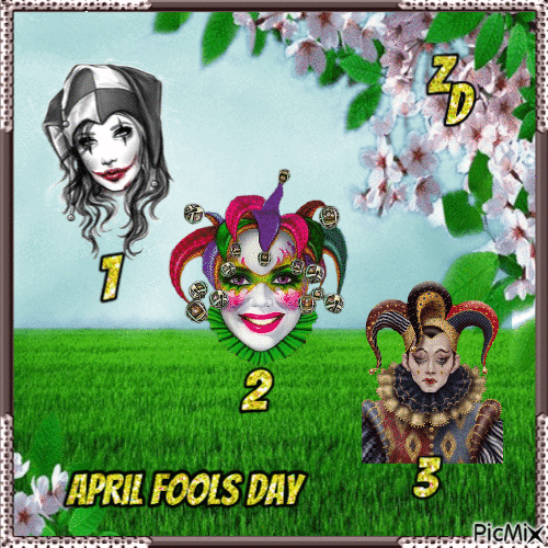 April Fools Jester - Free animated GIF