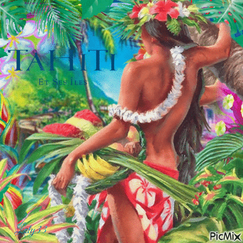 Tahiti - GIF animasi gratis