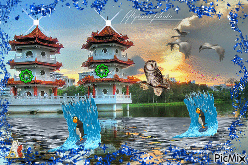 Pagoda - Darmowy animowany GIF