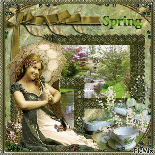 Spring/vintage... - Darmowy animowany GIF