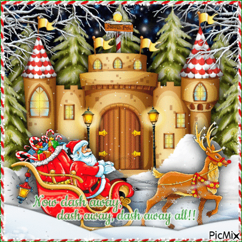 Santa Claus is Coming-RM-11-13-23 - Free animated GIF