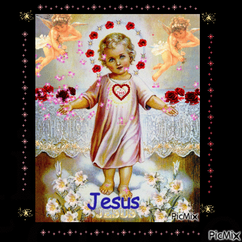 Enfant Jésus - Бесплатный анимированный гифка