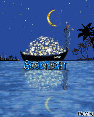 GOOD NIGHT - Gratis animerad GIF