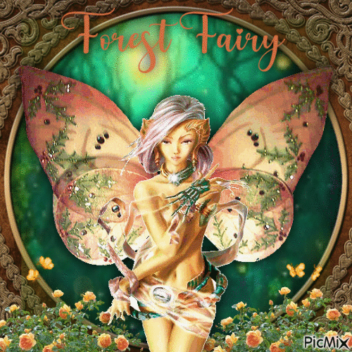 Forest Fairy - Бесплатный анимированный гифка