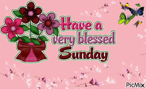 Blessed Sunday - Bezmaksas animēts GIF
