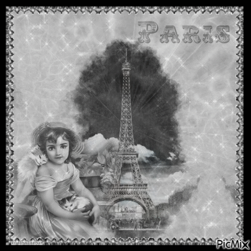 Kind in Paris - Бесплатный анимированный гифка
