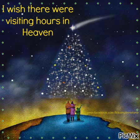 i wish there were visiting times in heaven - Free animated GIF