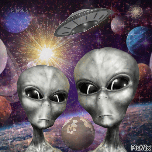 Alien/contest - Zdarma animovaný GIF