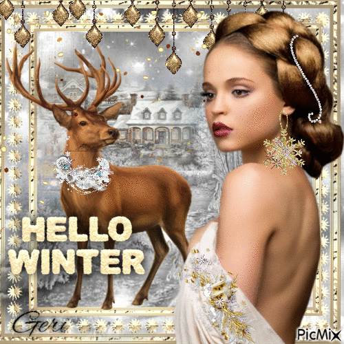 Hello Winter! - Gratis animeret GIF