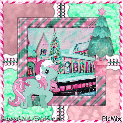 {{{♣Christmas Minty at the Station♣}}} - Free animated GIF