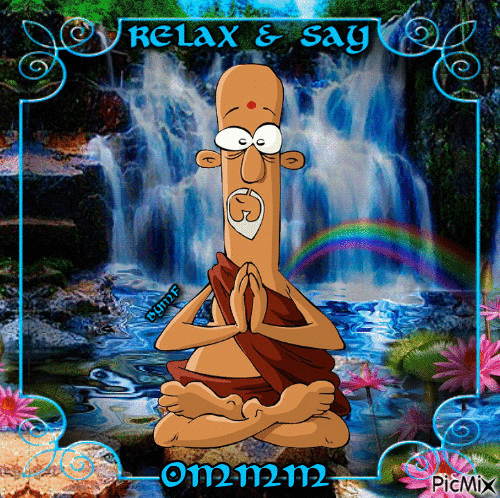 Relax & Say - GIF animé gratuit