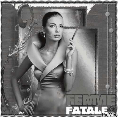 Concours : Femme fatale - Darmowy animowany GIF